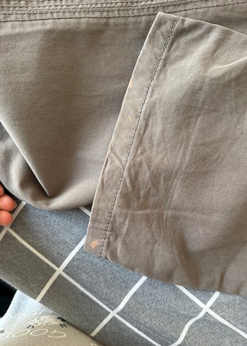 Kahverengi Kemerli Yumuşak Kumaş Pantolon - Görsel 4