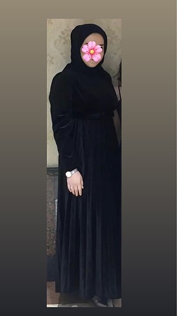 Kadife elbise