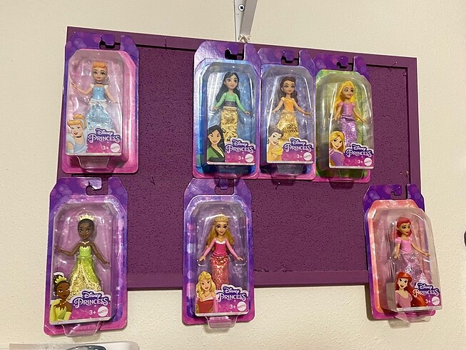 MATTEL MİNİK DİSNEY PRENSESLERİ