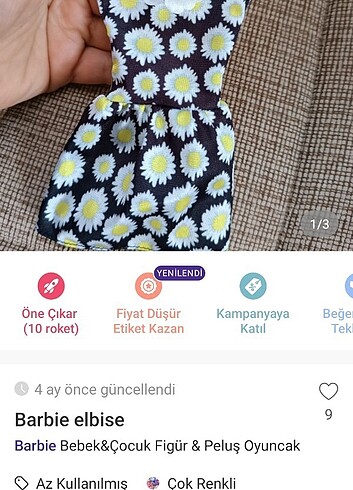  Beden Renk Barbie aksesuarlar 