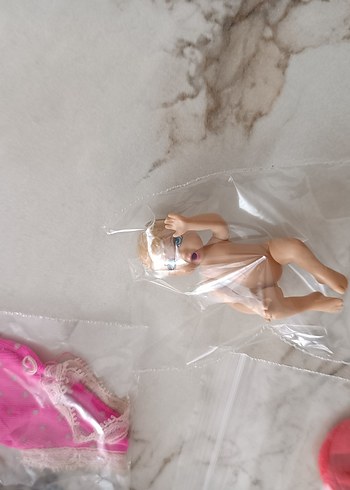  Beden Renk Pembe Bebek ve Aksesuar Seti