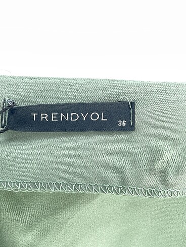 36 Beden yeşil Renk Trendyol & Milla Kısa Elbise %70 İndirimli.