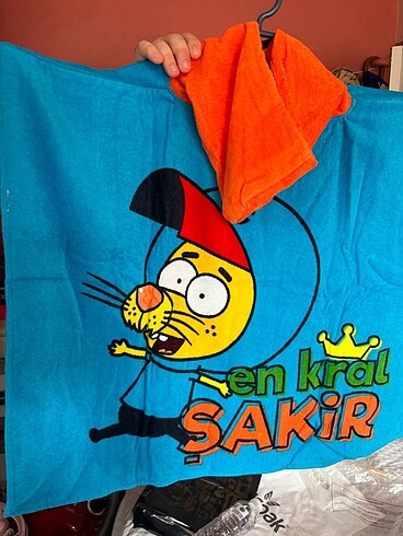 Yeni Kral Şakir panço havlu
