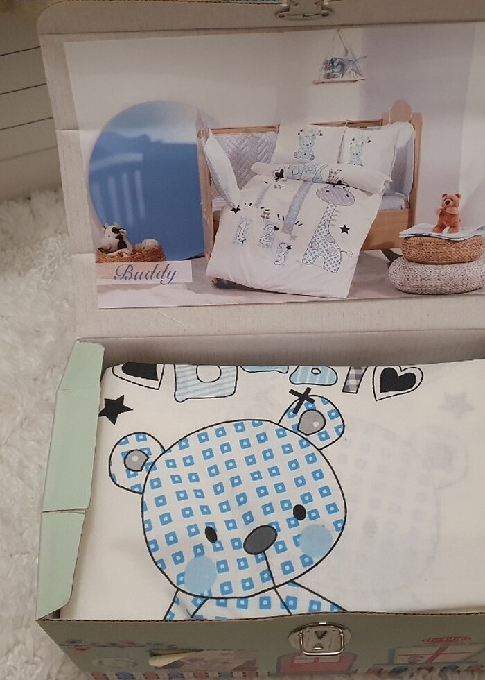 Hobby buddy bebek çocuk nevresim takımı - Görsel 2