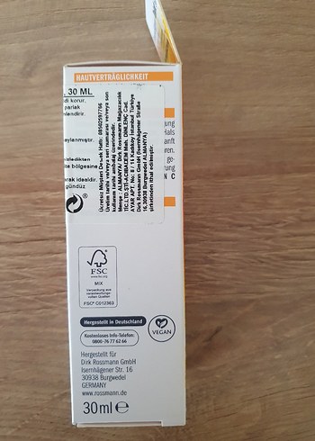 ISANA Vitamin C %10 intensive Serum - Görsel 5
