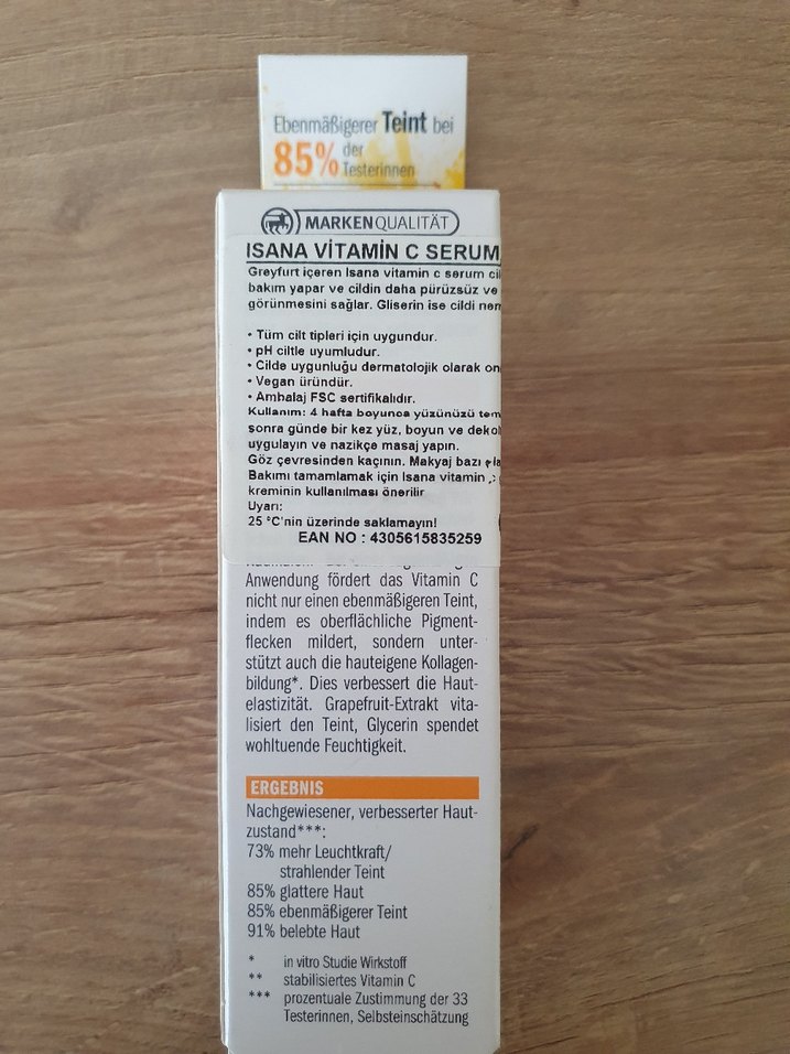 ISANA Vitamin C %10 intensive Serum - Görsel 4