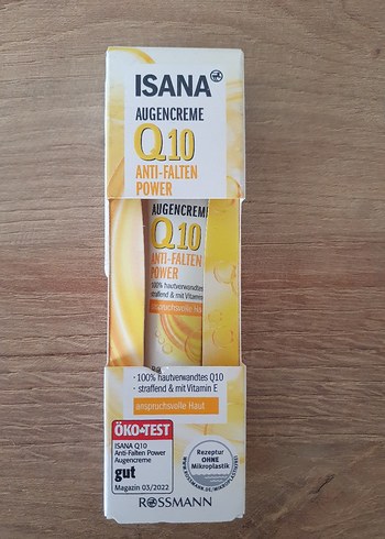 ISANA Q10 Anti-Aging Göz Kremi sıkılaştırıcı - Görsel 5
