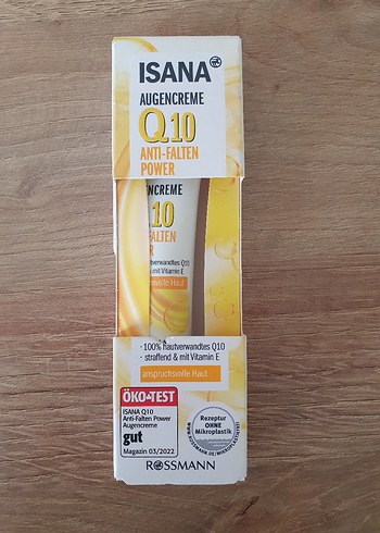 ISANA Q10 Anti-Aging Göz Kremi sıkılaştırıcı