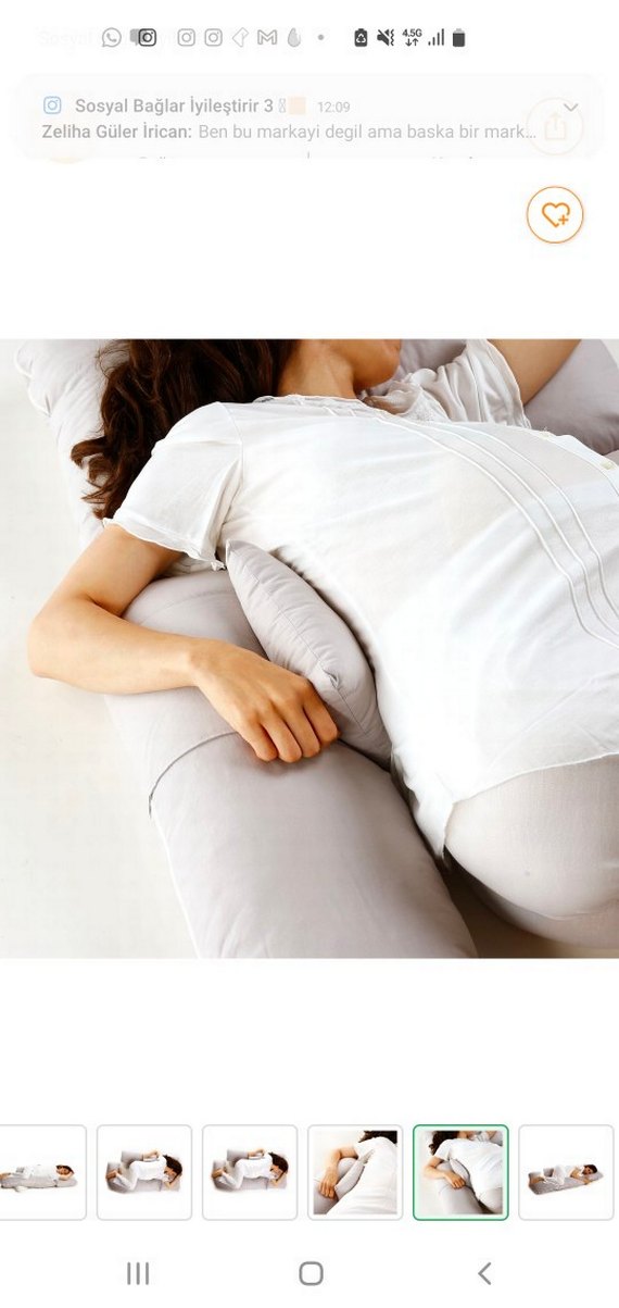 hamile yastığı baby mom - Görsel 3