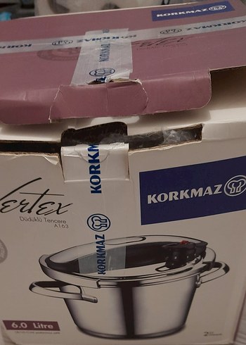 Korkmaz Vertex A163 Düdüklü tencere 6litre - Görsel 6