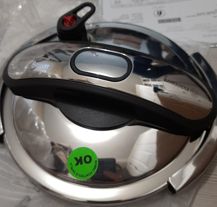 Korkmaz Vertex A163 Düdüklü tencere 6litre - Görsel 4