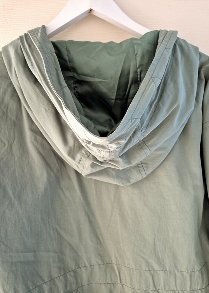 Mavi mevsimlik mont - Görsel 5