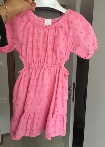 LC Waikiki Pembe Kız Çocuk elbise.