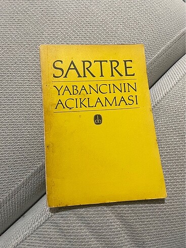 Sartre - Yabancı?nın açıklaması ilk baskı