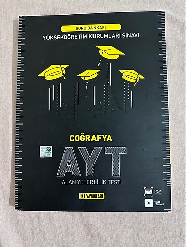 Hız yayınları AYT coğrafya soru bankası