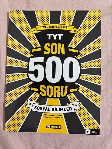 Hız yayınları sosyal bilimler tyt