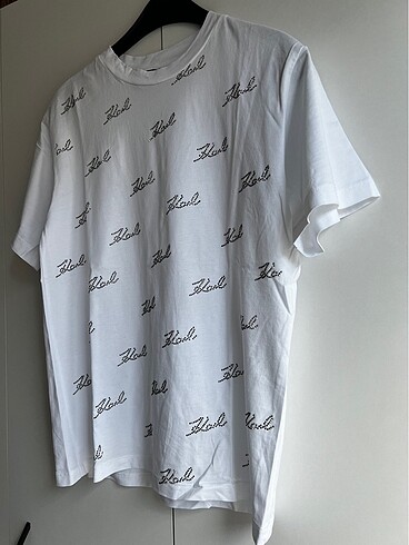 36 Beden beyaz Renk Karl Tshirt