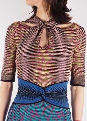 36 Beden çeşitli Renk Missoni Elbise