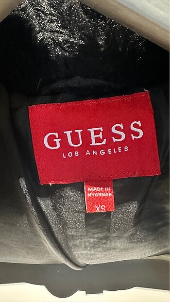 xs Beden Guess pelüş mont