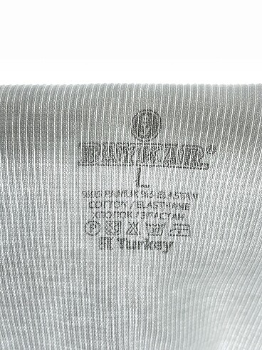 l Beden beyaz Renk Diğer Mini Üst %70 İndirimli.