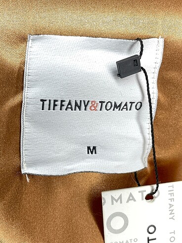 m Beden çeşitli Renk Tiffany Tomato Mont %70 İndirimli.