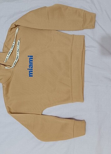 Kadın Crop Sweatshirt