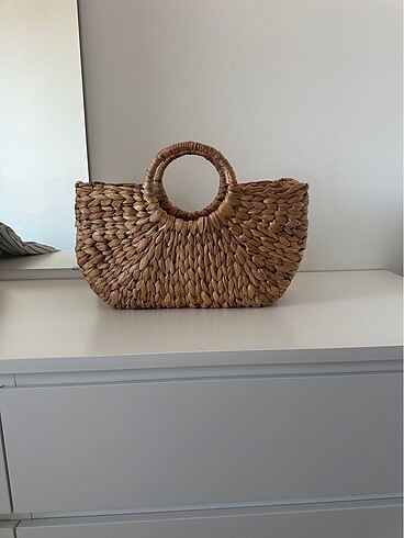  Beden Zara Home hasır çanta