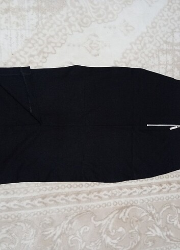 Siyah diz altı dar kalem etek  - Görsel 2