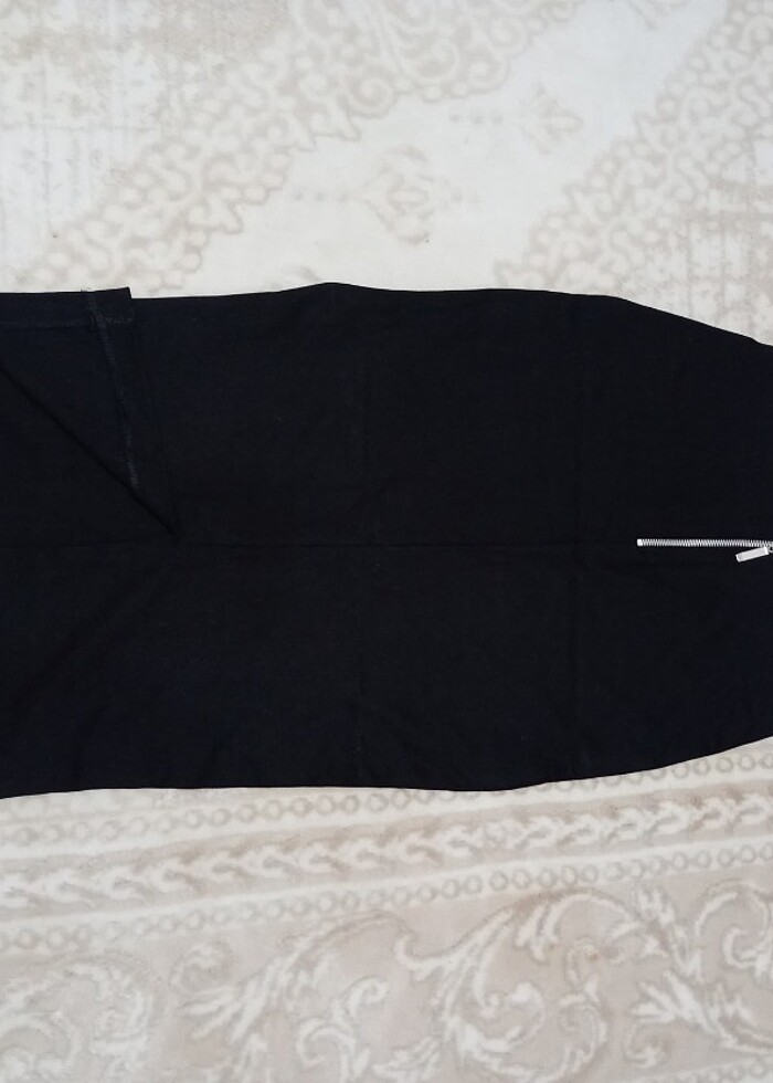 Siyah diz altı dar kalem etek  - Görsel 2