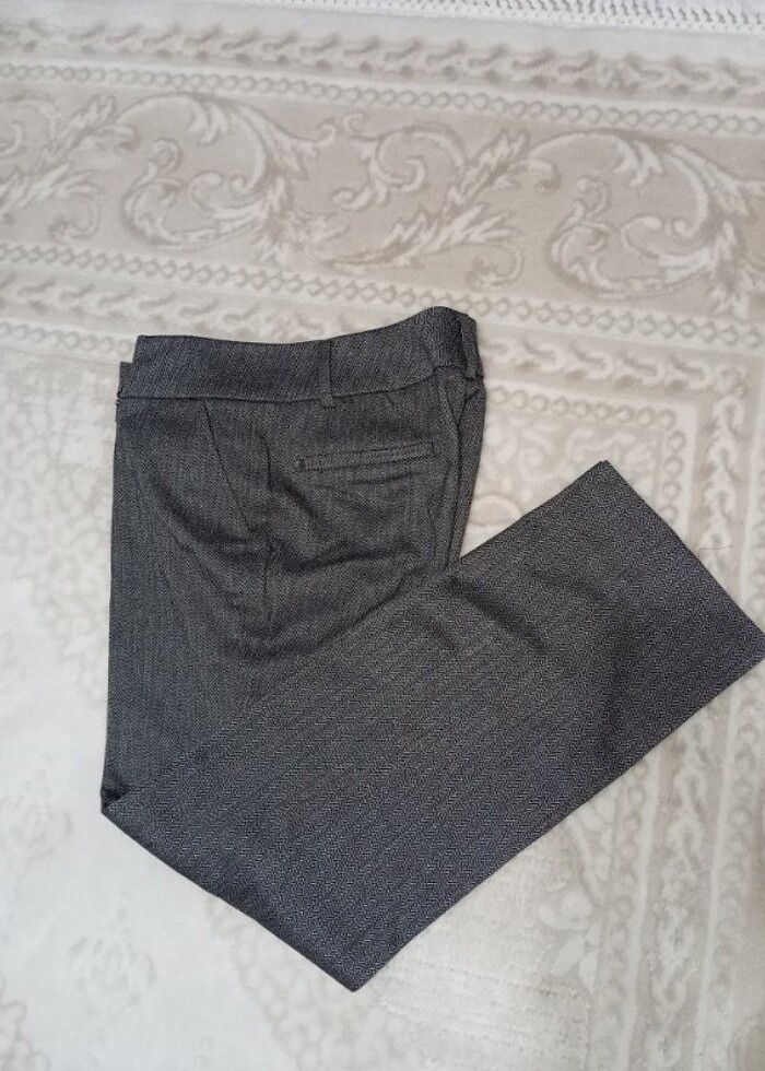 Gri kumaş pantolon  - Görsel 2
