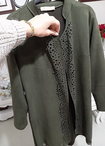 Kuşaklı diz altı kap - Görsel 4