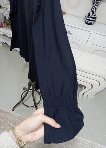 Tül bluz - Görsel 3