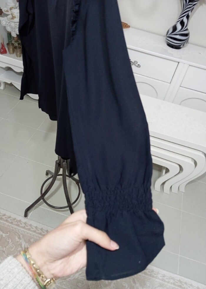 Tül bluz - Görsel 3