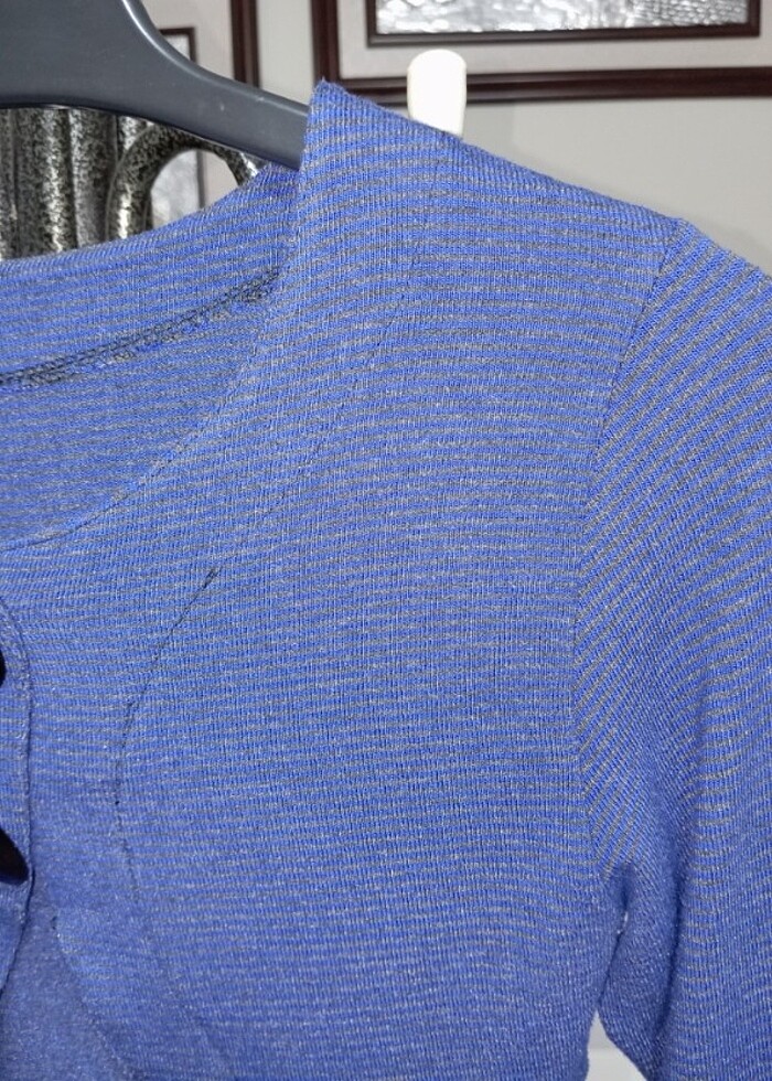 Mini dar bluz  - Görsel 2