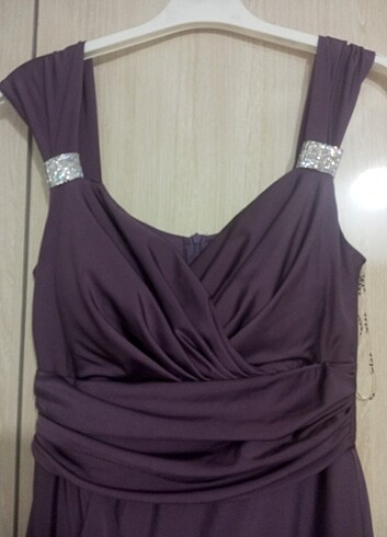 Rahat askılı balık kesim abiye - Görsel 2