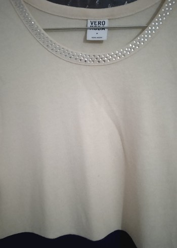 Uzun Kollu Midi Beyaz Lacivert Elbise - Görsel 2