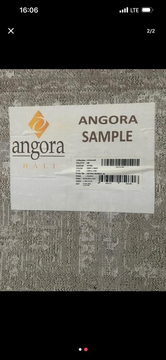 4m2  yün makine halısı - Görsel 2