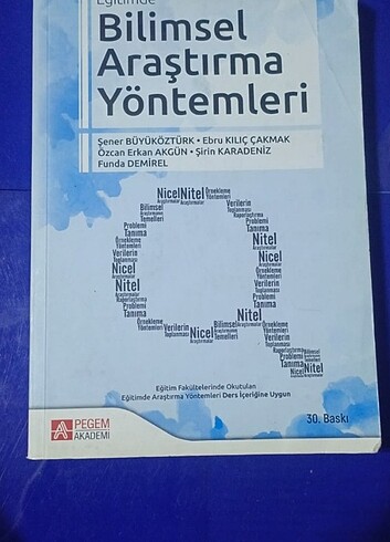 Eğitimde Bilimsel Araştırma Yöntemleri 