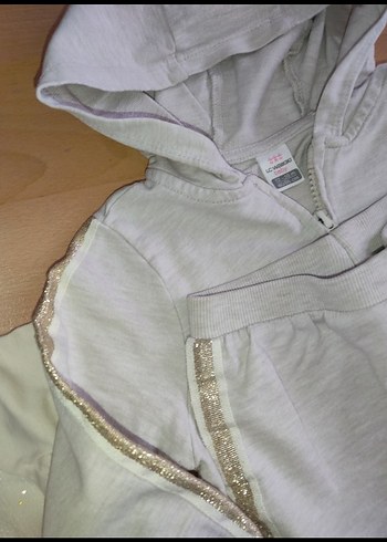 Bebek Kız Uzun Kollu 3'lü Takım - Görsel 2