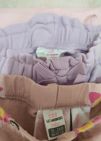 Kızlar için elastik bel, bol kesim taytlar - Görsel 3