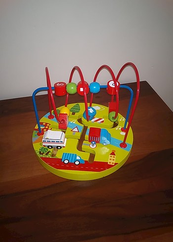 Renkli Ahşap Eğitici Oyuncak