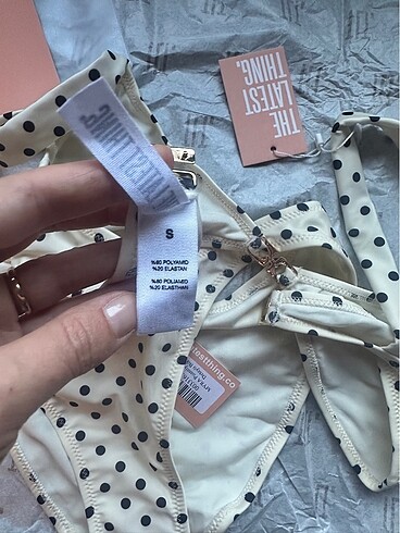 s Beden beyaz Renk The latest thing bikini