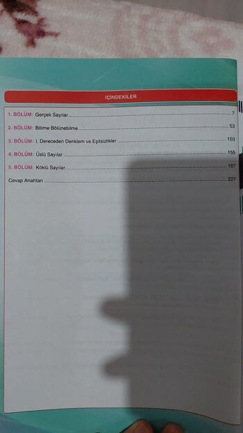  Beden Matematik test kitabı