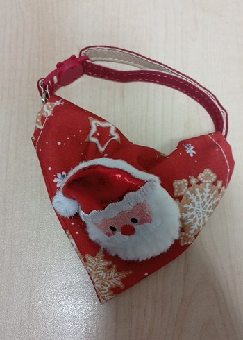 Nakışlı Kırmızı Bebek Önlüğü - Görsel 4