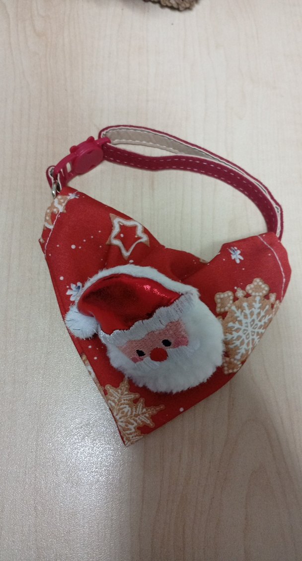 Nakışlı Kırmızı Bebek Önlüğü - Görsel 4