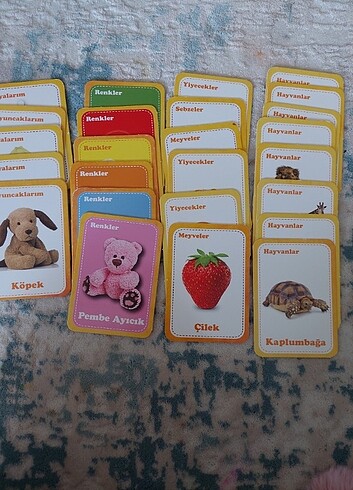Diğer İlk sözcülerim ve ilk zeka kartlarım diytoy