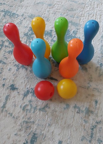 Renkli Mini Bowling Seti - Görsel 2