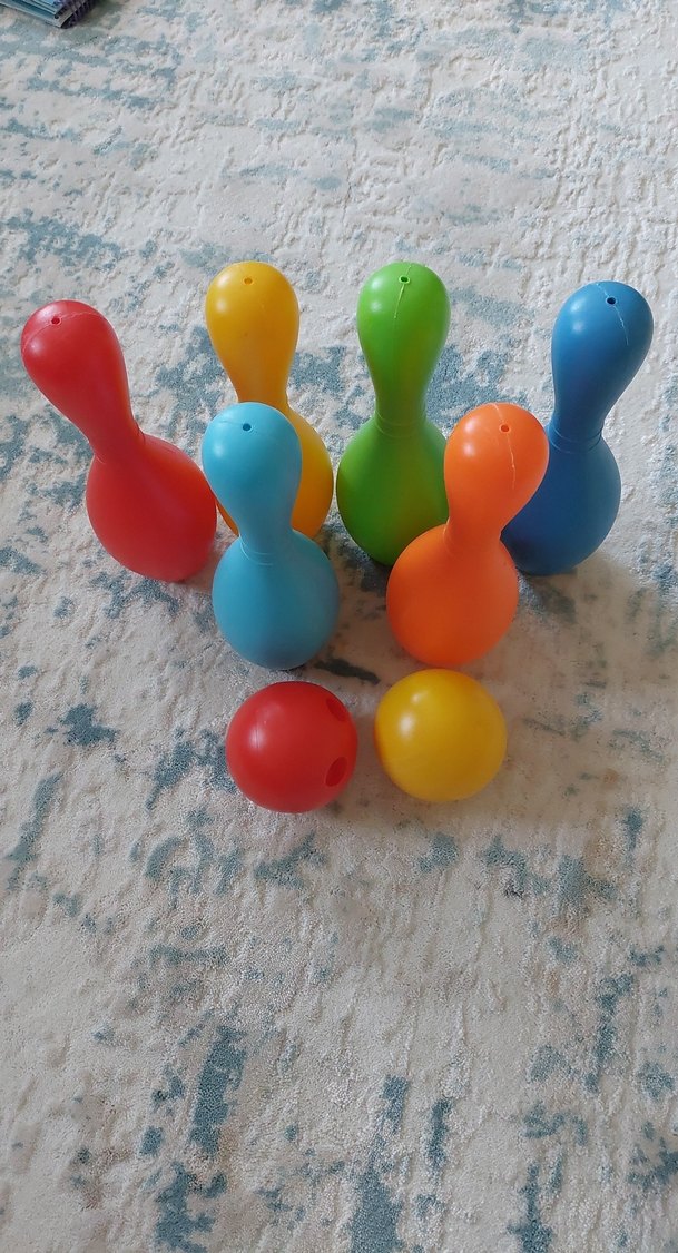 Renkli Mini Bowling Seti - Görsel 2