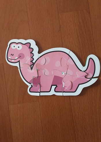 Eva dan Renkli Dinozor Temalı Çocuk Puzzle'ları - Görsel 4