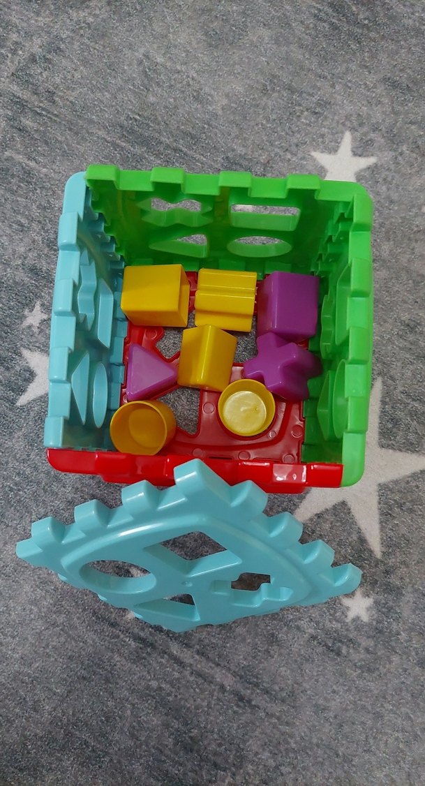 Renkli Eğitici Oyuncak Küp - Görsel 3